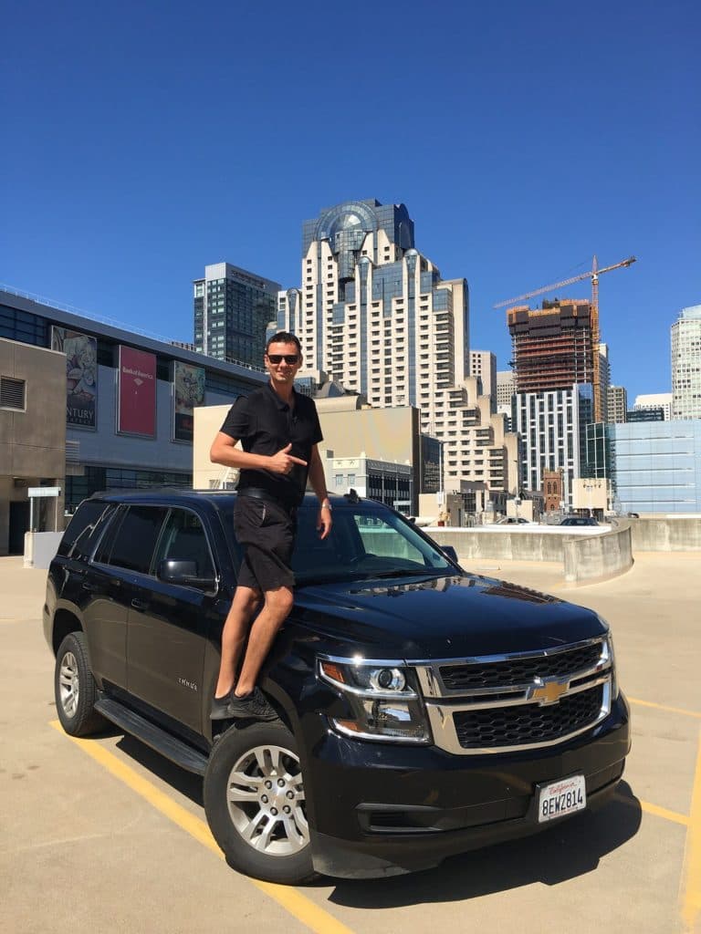 Chevrolet Tahoe, California, 2016