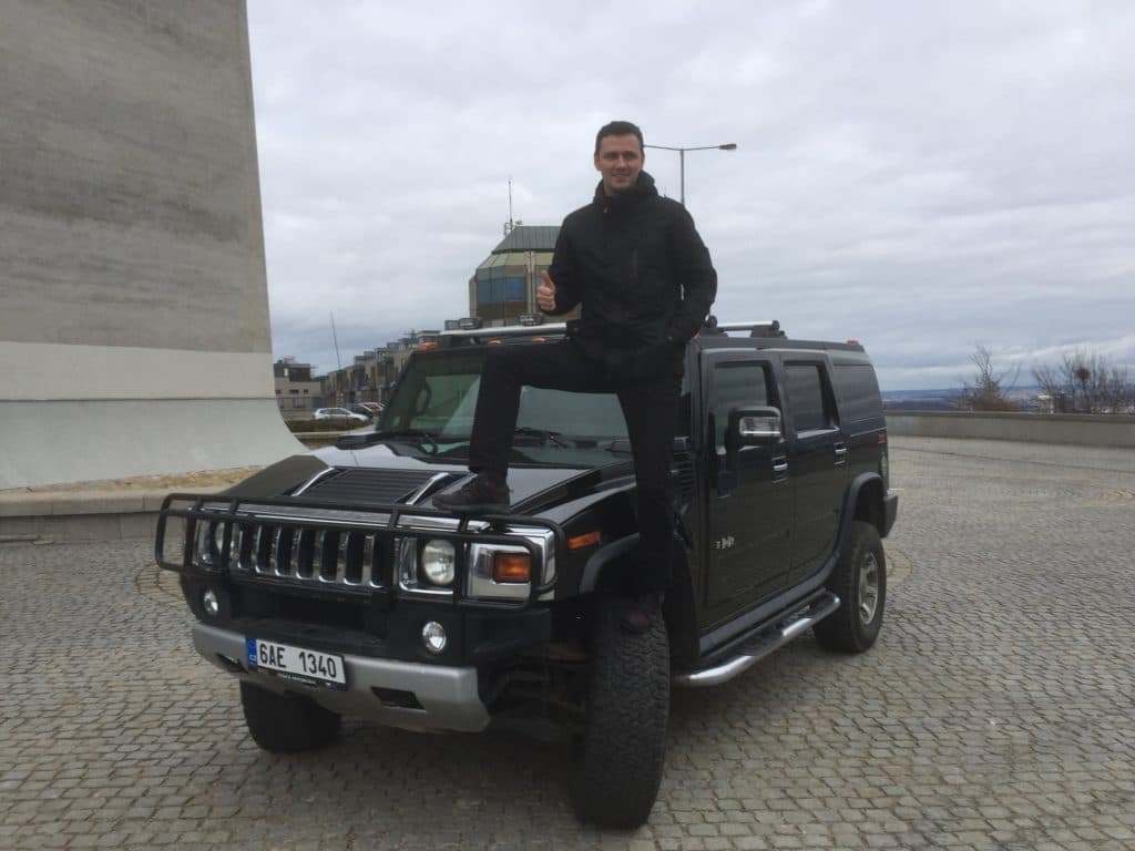 Hummer H2 na 24 hodin, Strahov, 2018