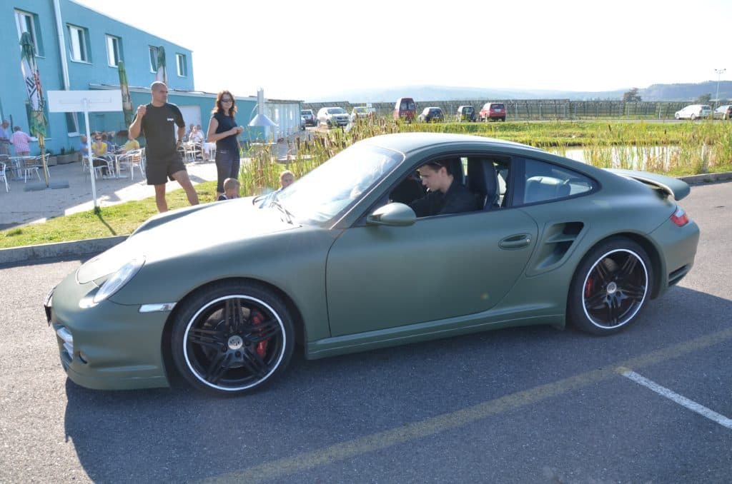 Porsche 911 Turbo, Letiště Příbram